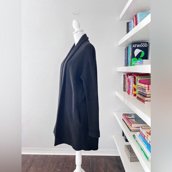 Vince Black Cotton Yak and Wool blend Cardigan Sweater size small - Picture 6 of 12